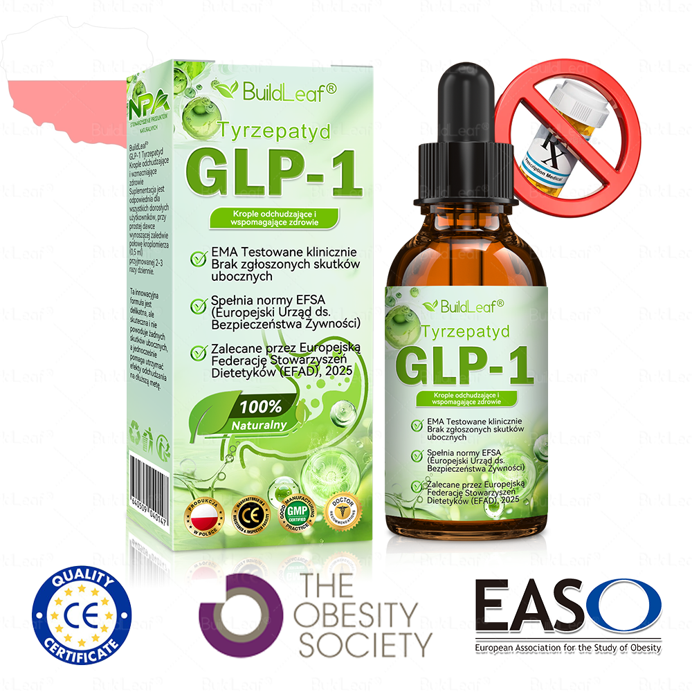 Wyprodukowano i wysłano z Polski 🌿BuildLeaf® Tyrzepatyd GLP-1 Krople odchudzające i wspomagające zdrowie🇵🇱 OSTATNI DZIEŃ – SKORZYSTAJ Z 80% ZNIŻKI!