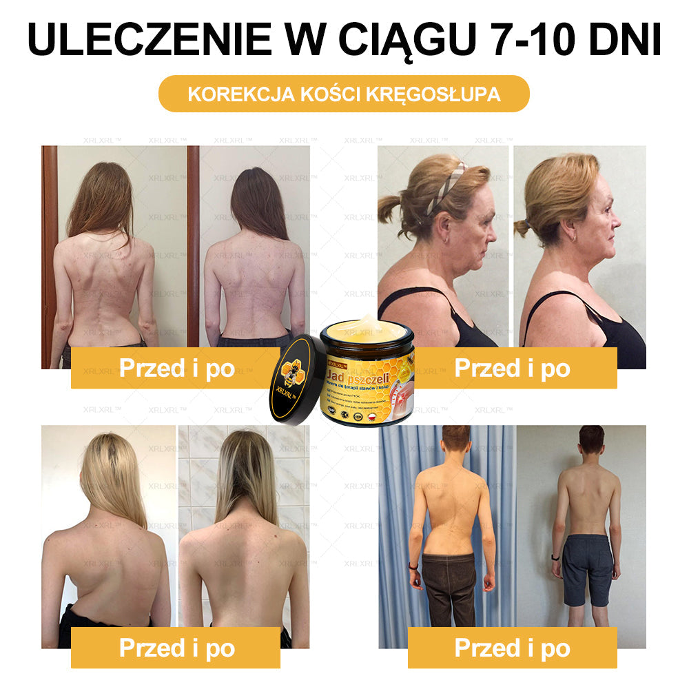 XRLXRL™ Krem Łagodzący Ból i Leczenie Kości z Jadłem Pszczelim (Specjalnie dla starszych dorosłych i polecany przez AAOS)