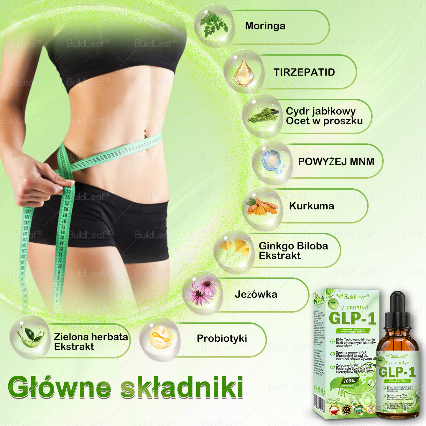 Wyprodukowano i wysłano z Polski 🌿BuildLeaf® Tyrzepatyd GLP-1 Krople odchudzające i wspomagające zdrowie🇵🇱 OSTATNI DZIEŃ – SKORZYSTAJ Z 80% ZNIŻKI!