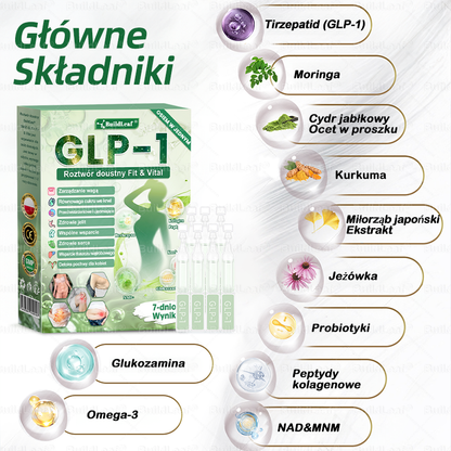 𝑩𝒖𝐢𝒍𝒅𝑳𝒆𝐚𝒇® GL𝐏-1 8-𝒊𝒏-1 𝙁𝙞𝙩 & 𝙑𝙞𝙩𝙖𝙡 𝖮𝗋𝖺𝗅 𝙎𝙤𝙡𝙪𝙩𝙞𝙤𝙣 ✨(Tylko raz dziennie – widoczne efekty już po 7 dniach!) ✅ Dla osób z otyłością, problemami sercowo-naczyniowymi, cukrzycą, problemami jelitowymi, bólem stawów i wieloma innymi dolegliwościami. 𝒎𝒐𝒓𝒆