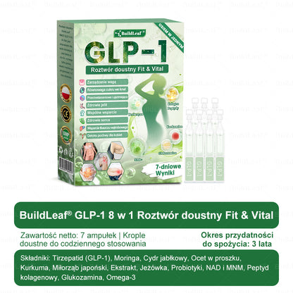 𝑩𝒖𝐢𝒍𝒅𝑳𝒆𝐚𝒇® GL𝐏-1 8-𝒊𝒏-1 𝙁𝙞𝙩 & 𝙑𝙞𝙩𝙖𝙡 𝖮𝗋𝖺𝗅 𝙎𝙤𝙡𝙪𝙩𝙞𝙤𝙣 ✨(Tylko raz dziennie – widoczne efekty już po 7 dniach!) ✅ Dla osób z otyłością, problemami sercowo-naczyniowymi, cukrzycą, problemami jelitowymi, bólem stawów i wieloma innymi dolegliwościami. 𝒎𝒐𝒓𝒆